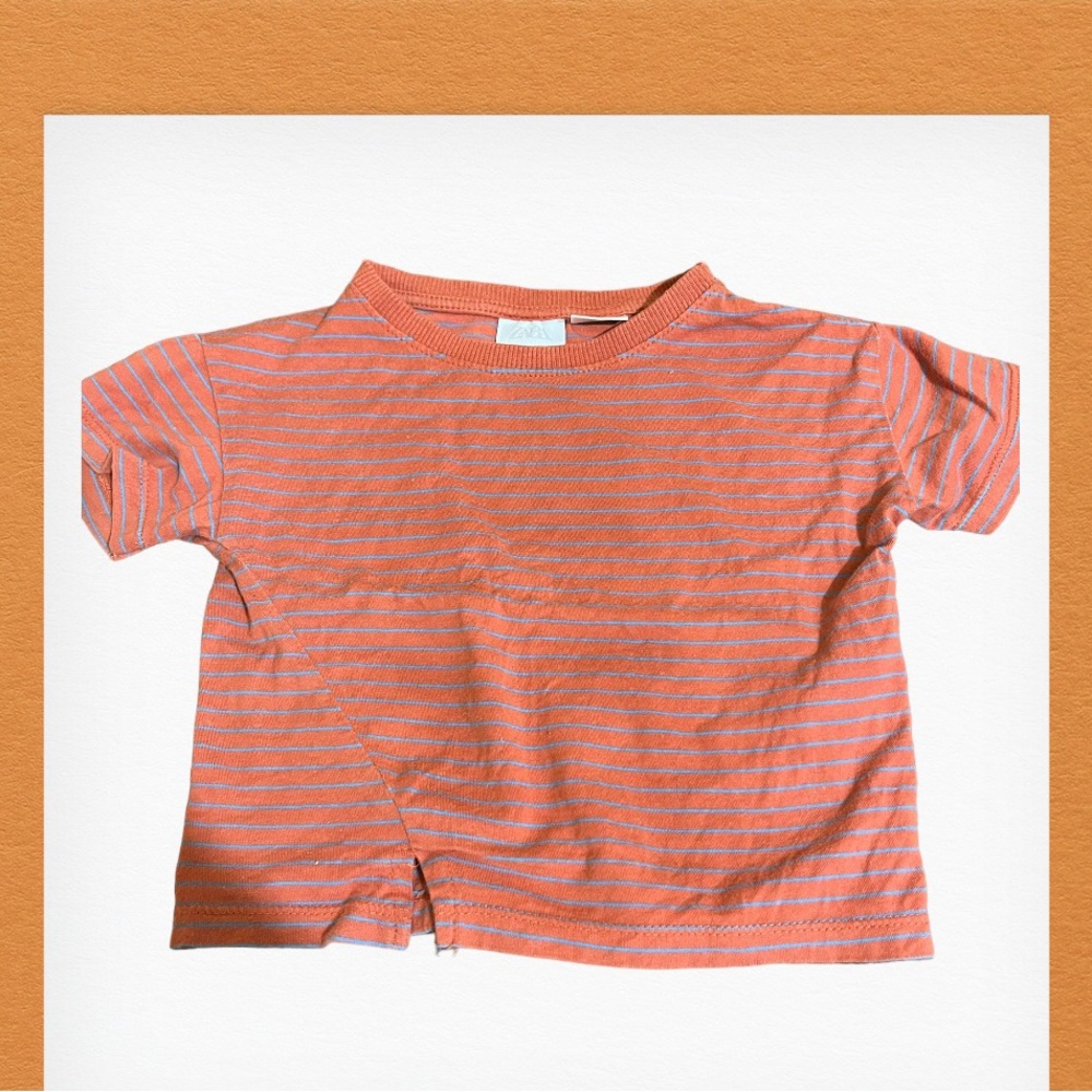 Unisex baby Zara oversize tee size 3-6 months